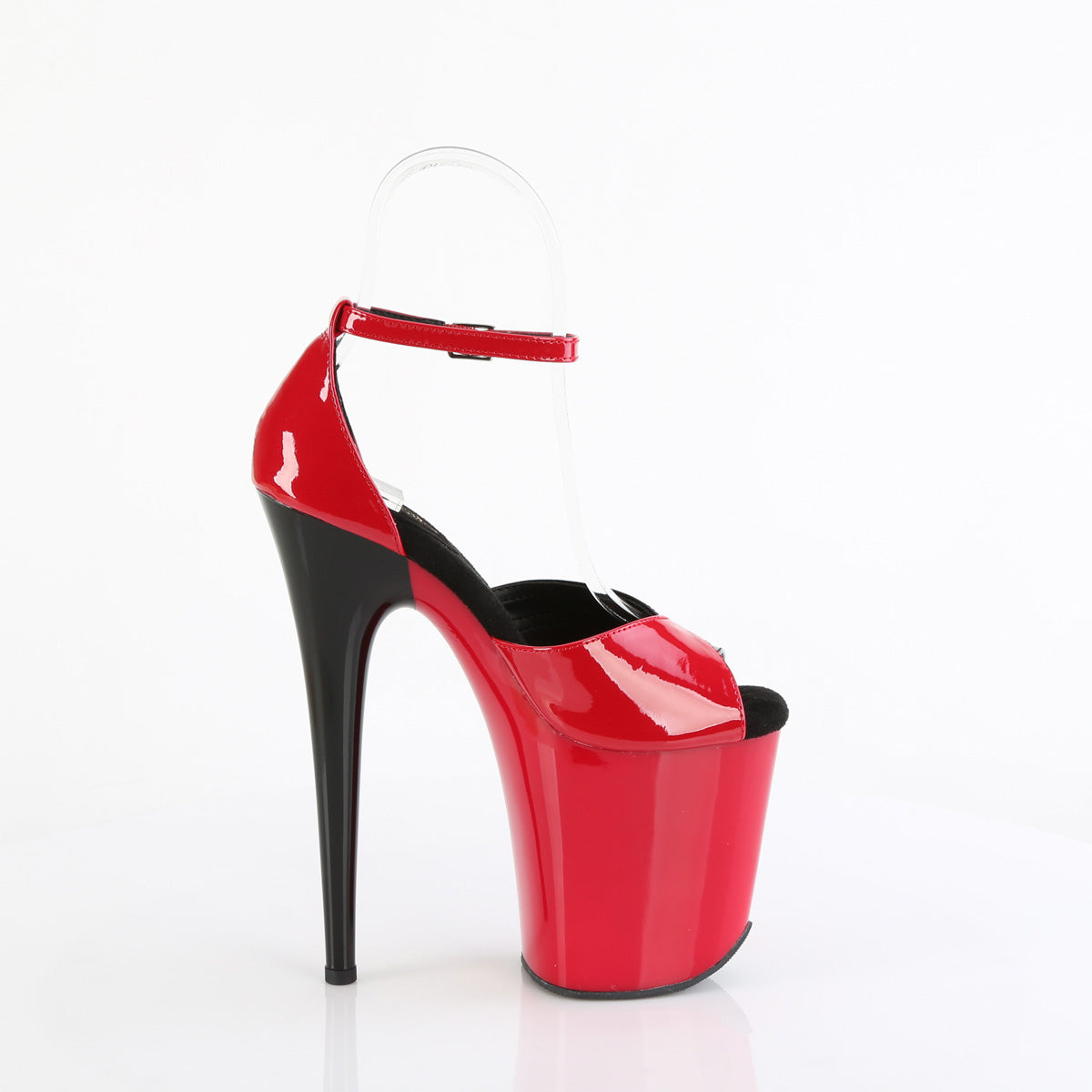 Pleaser   FLAMINGO-884 Red-Blk/Red-Blk