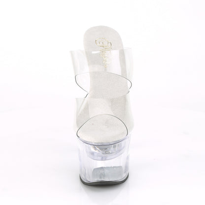 Pleaser Damen Sandalen FLASHDANCE-702 CLR / CLR