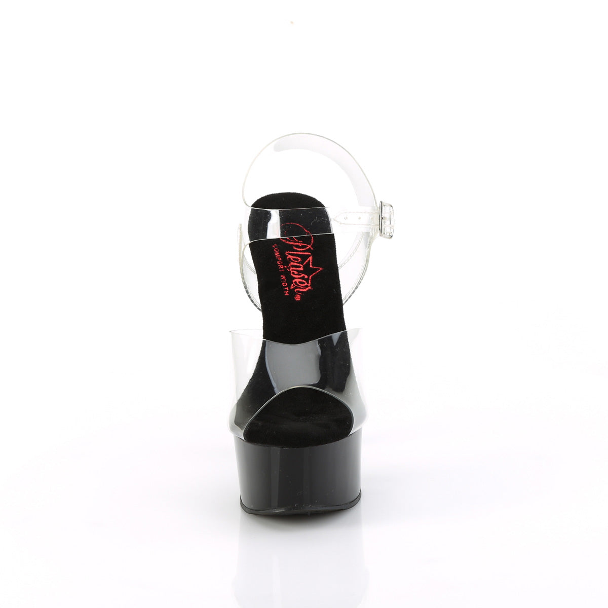 Pleaser   GLEAM-608 Clr/Blk