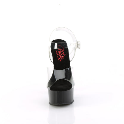 Pleaser   GLEAM-608 Clr/Blk