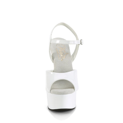 Pleaser  Sandalen GLEAM-609 WHT PAT / WHT