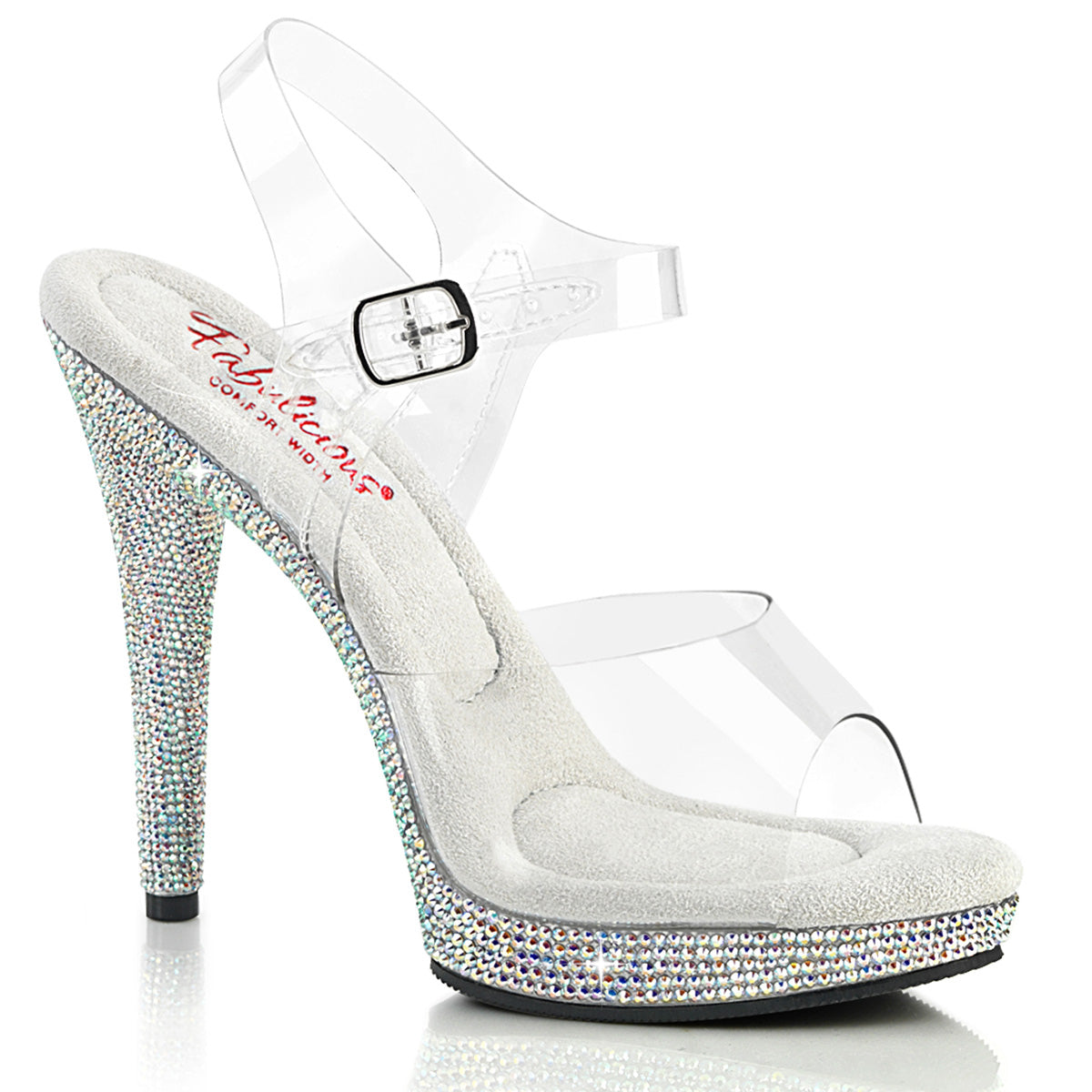 Fabulicious  Sandalen GLORY-508DM CLR / SLV Multi Rs