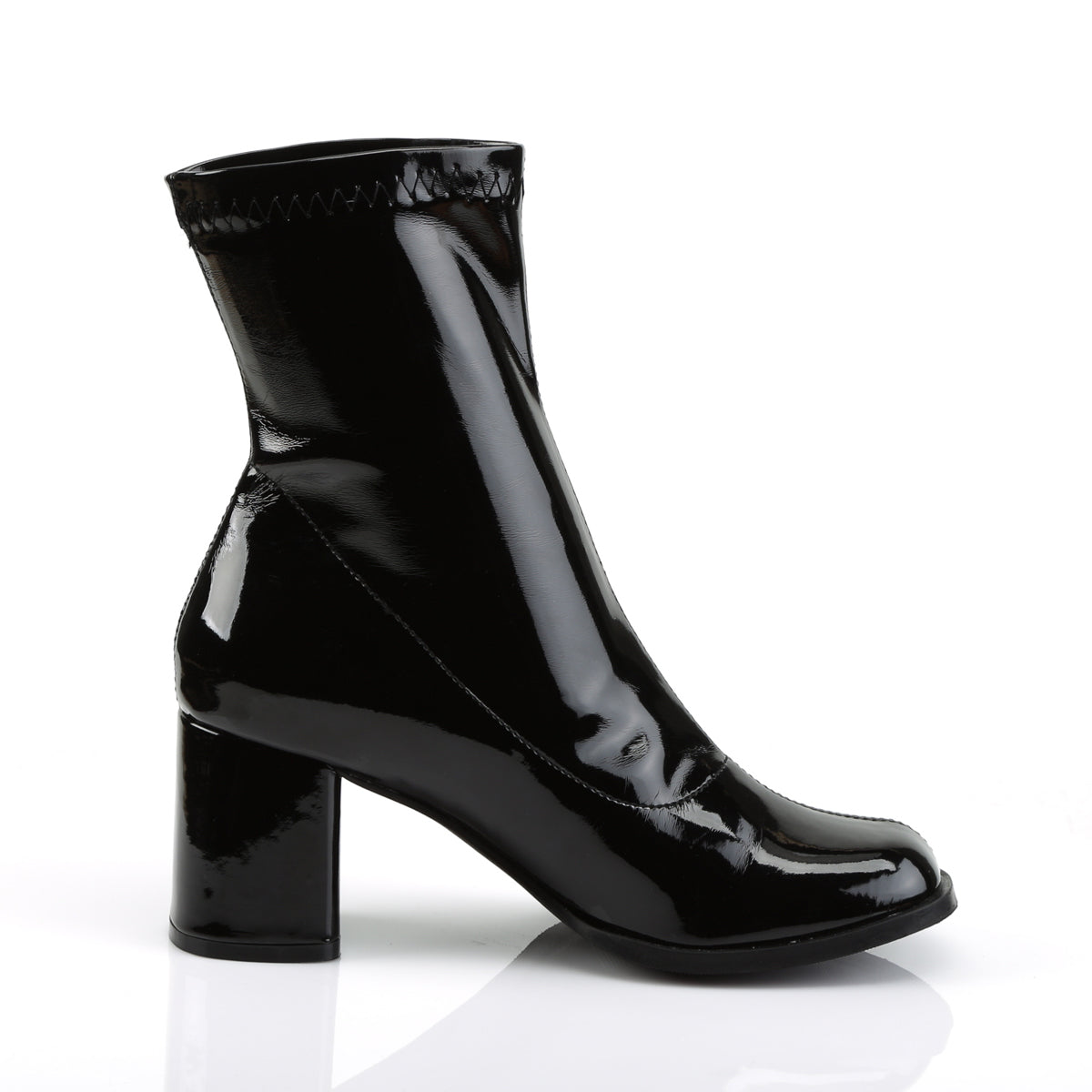 Funtasma Damen Knöchelstiefel Gogo-150 BLK Str Pat