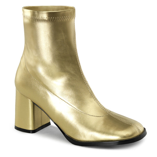 Funtasma Damen Knöchelstiefel Gogo-150 gold str pu