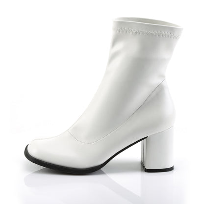 Funtasma Damen Knöchelstiefel Gogo-150 WHT STR PU