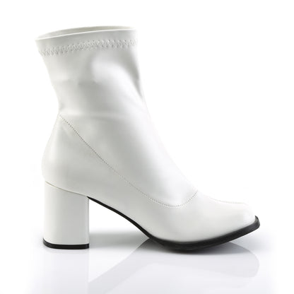 Funtasma Damen Knöchelstiefel Gogo-150 WHT STR PU