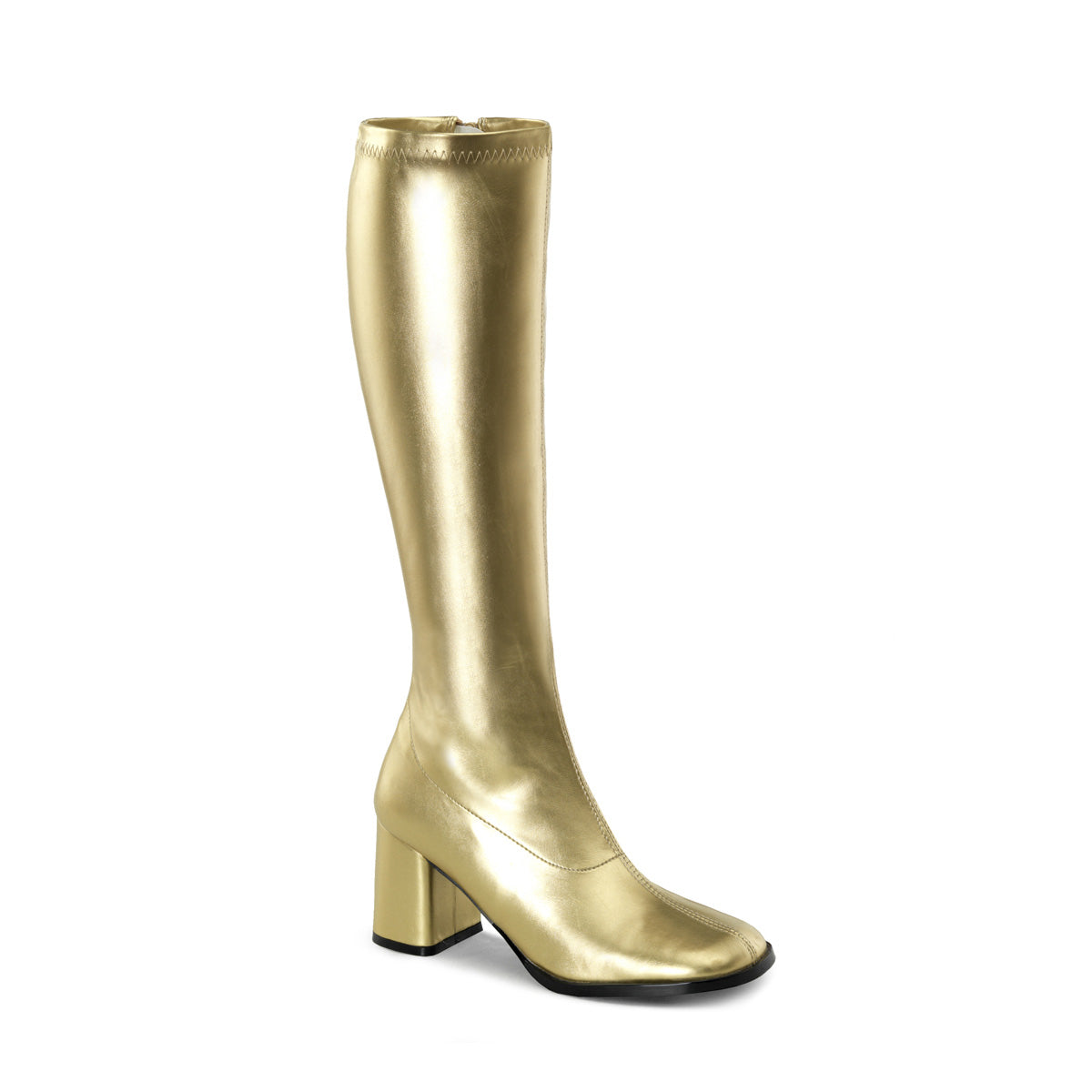 Funtasma Womens Boots. Gogo-300 gold str pu