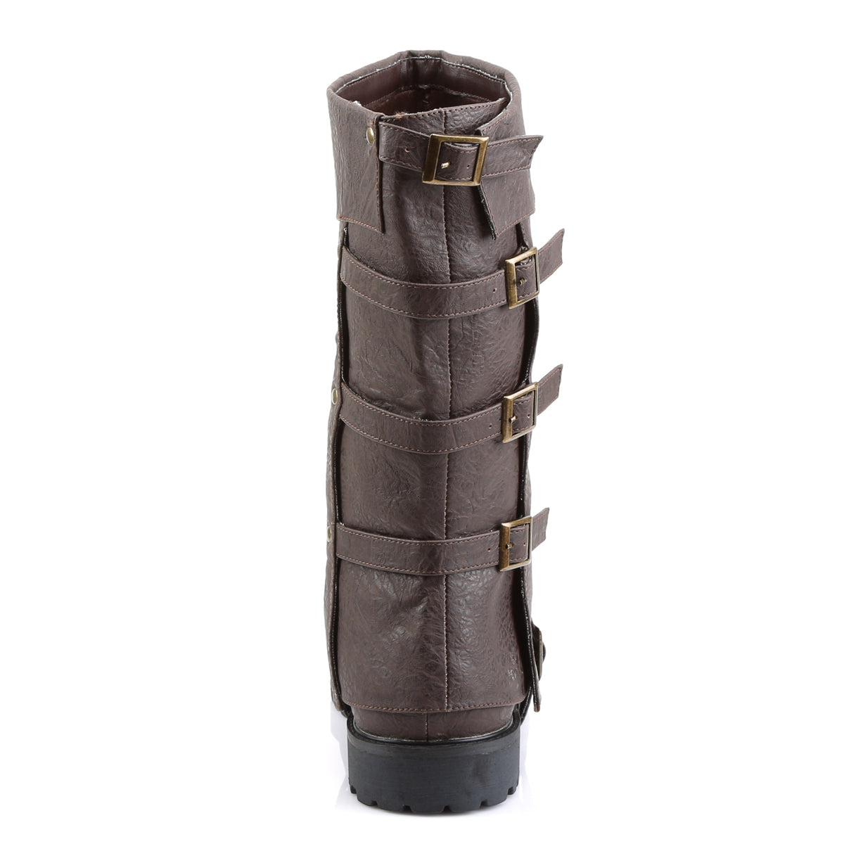 Funtasma Herrenstiefel GOTHAM-105 Braun beunruhigter PU