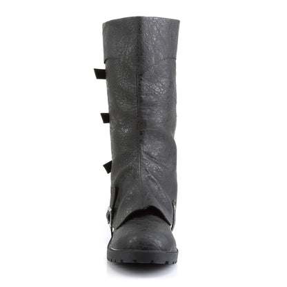 Funtasma Herrenstiefel GOTHAM-105 BLK Distressed PU
