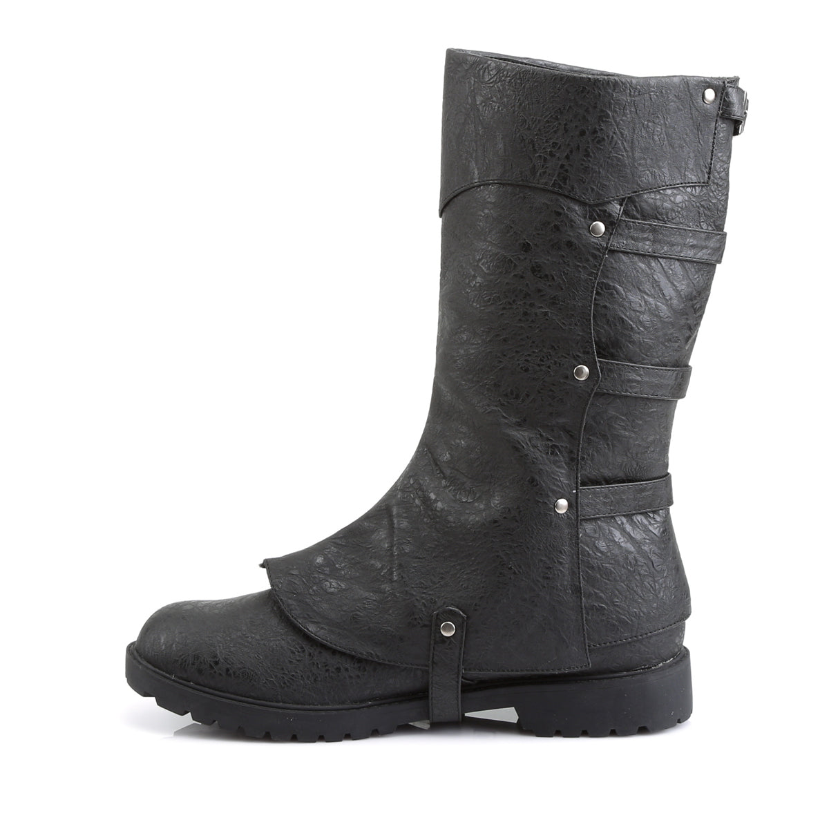 Funtasma Herrenstiefel GOTHAM-105 BLK Distressed PU
