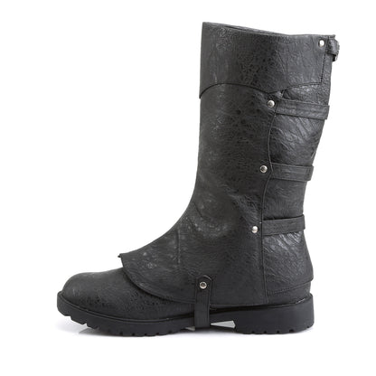 Funtasma Herrenstiefel GOTHAM-105 BLK Distressed PU