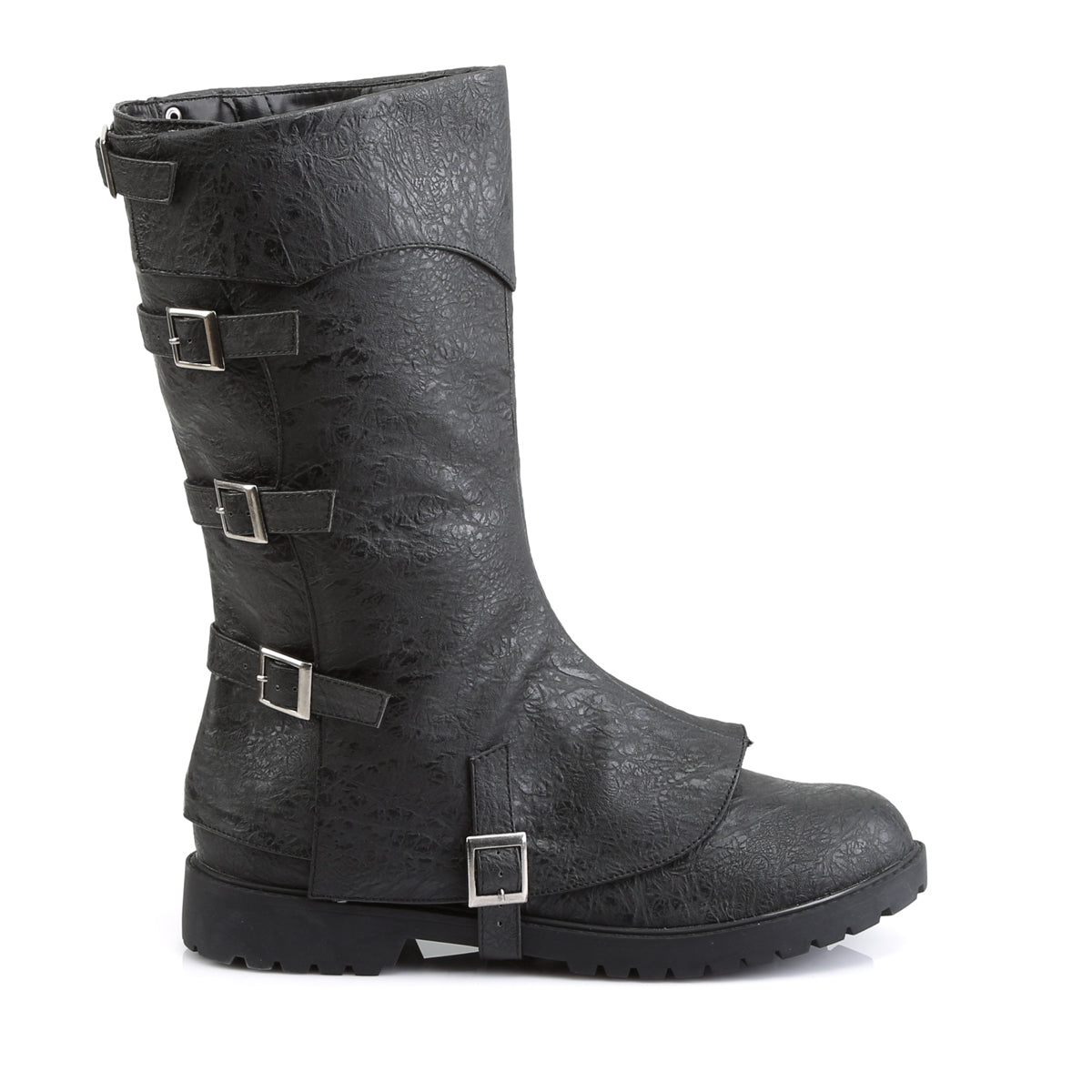Funtasma Herrenstiefel GOTHAM-105 BLK Distressed PU