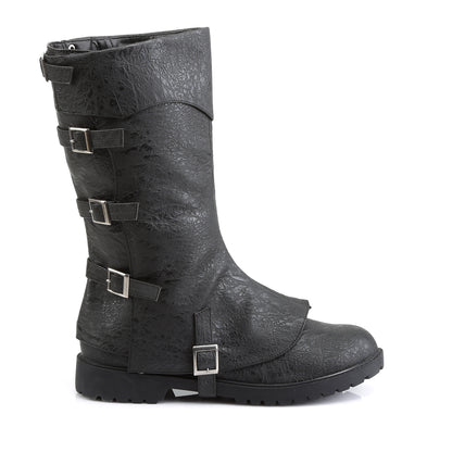 Funtasma Herrenstiefel GOTHAM-105 BLK Distressed PU