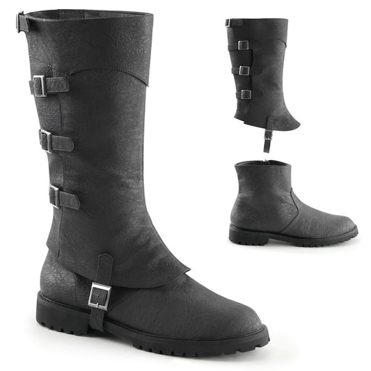 Funtasma Herrenstiefel GOTHAM-105 BLK Distressed PU