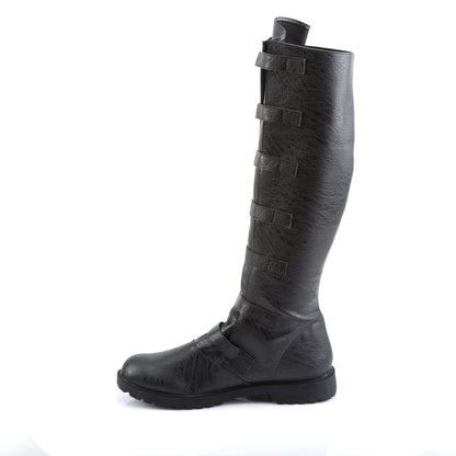 Funtasma Herrenstiefel GOTHAM-110 BLK Distressed PU