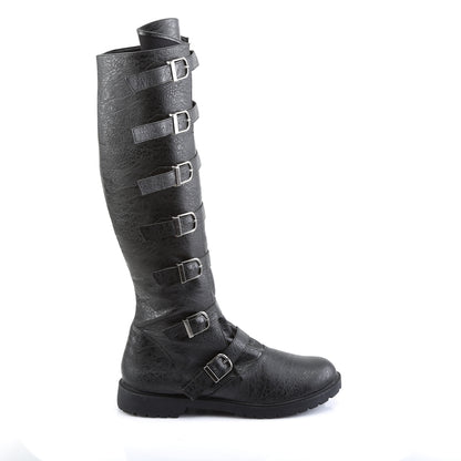 Funtasma Herrenstiefel GOTHAM-110 BLK Distressed PU