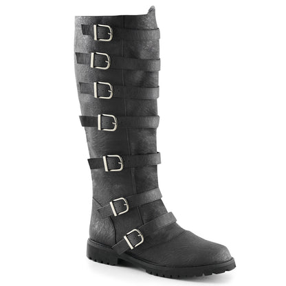 Funtasma Herrenstiefel GOTHAM-110 BLK Distressed PU