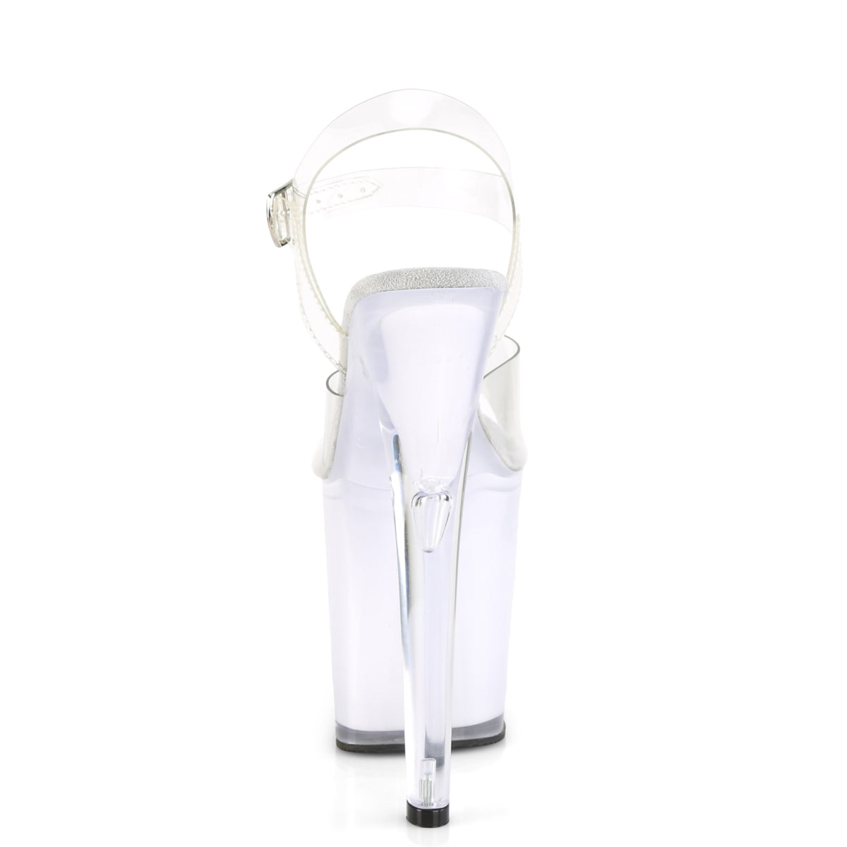 Pleaser Womens Sandals ILLUMINATOR-808 Clr/White Glow