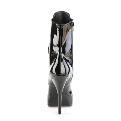 Devious Womens Pumps INDULGE-1020 Blk Pat