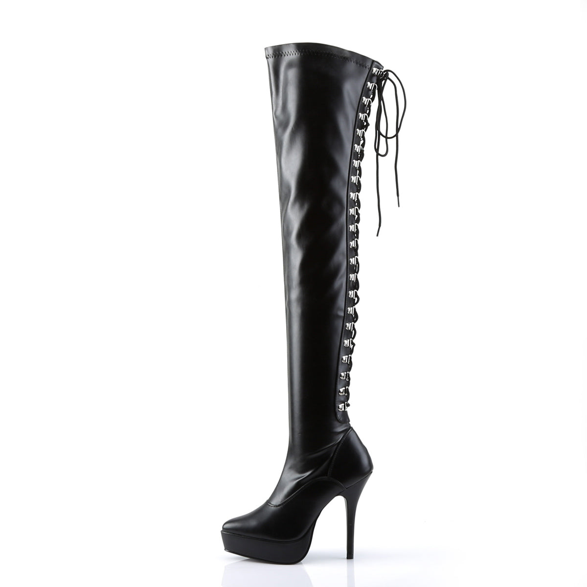 Devious Frauenpumpen INDULGE-3063 BLK STR PU
