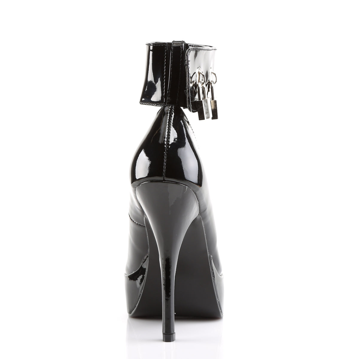 Devious Frauenpumpen INDULGE-534 blk Pat.