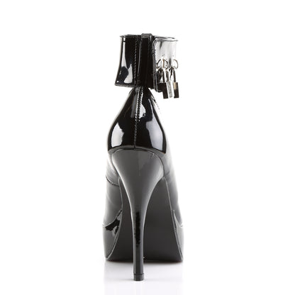 Devious Frauenpumpen INDULGE-534 blk Pat.