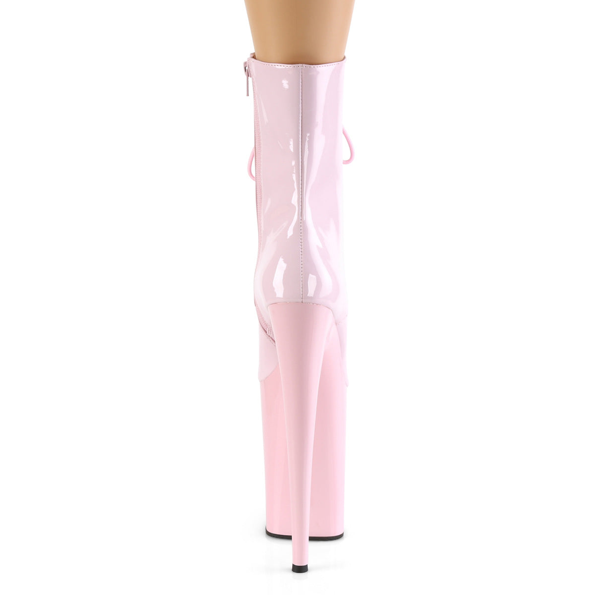 Pleaser Womens Ankle Boots INFINITY-1020 B. Pink Pat/B. Pink