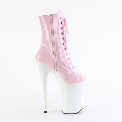 Pleaser  Stiefeletten INFINITY-1020 B. Pink Pat/WHT