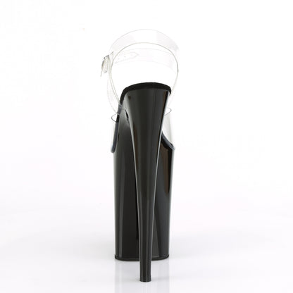 Pleaser Damen Sandalen INFINITY-908 CLR / BLK