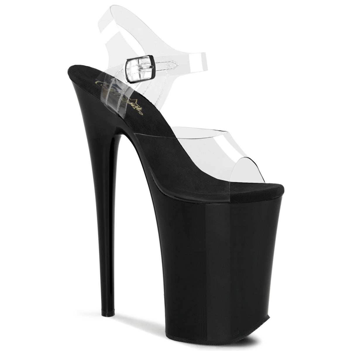 Pleaser Damen Sandalen INFINITY-908 CLR / BLK