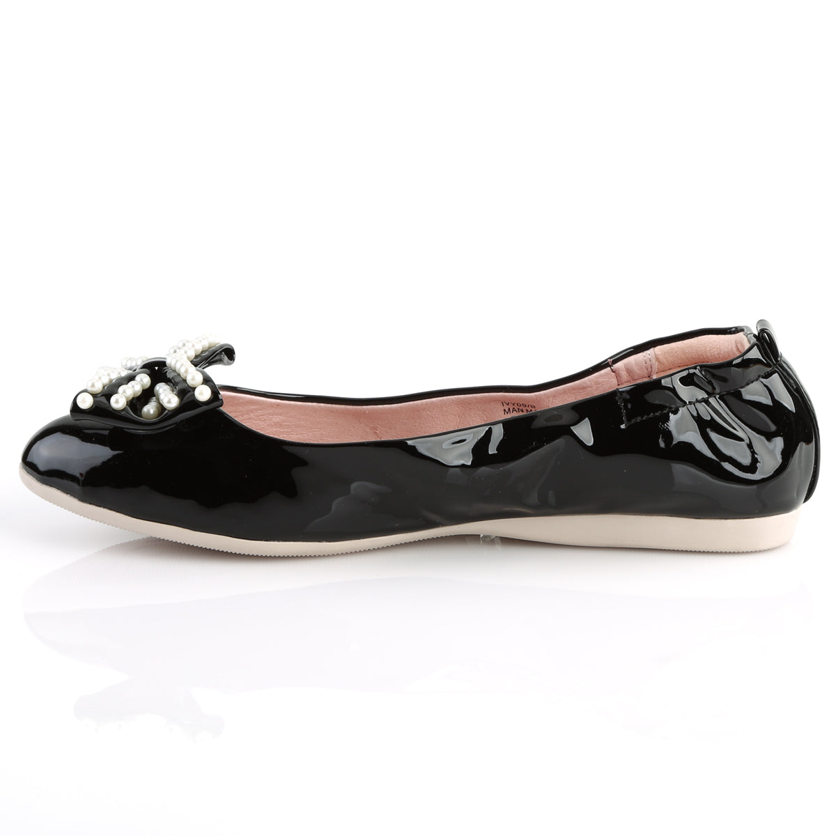 Pin Up Couture Frauenpumpen IVY-09 BLK Pat.