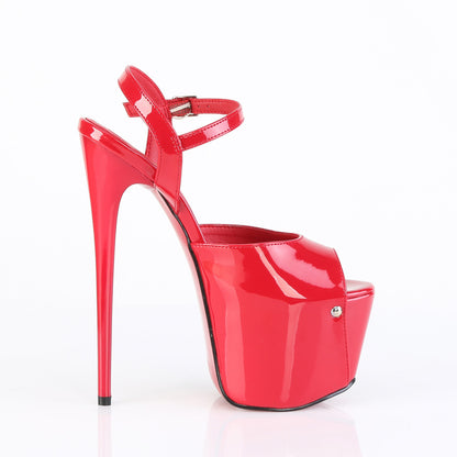 Pleaser Women's Platform Shoes JUBILANT-09 Red Pat