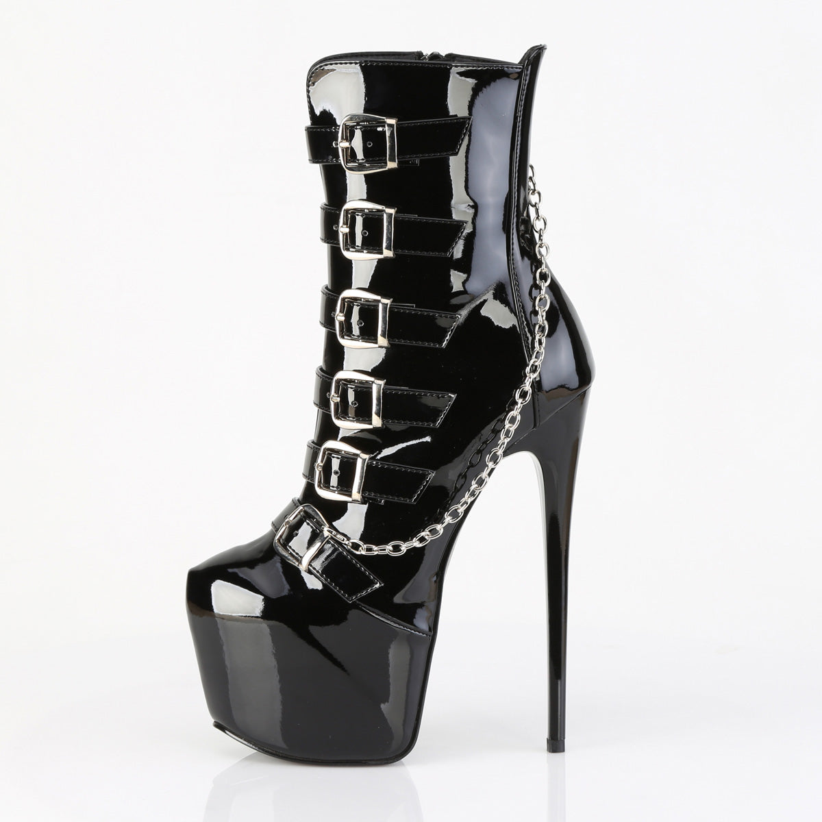 Pleaser Women's Platform Shoes JUBILANT-1015 Blk Pat