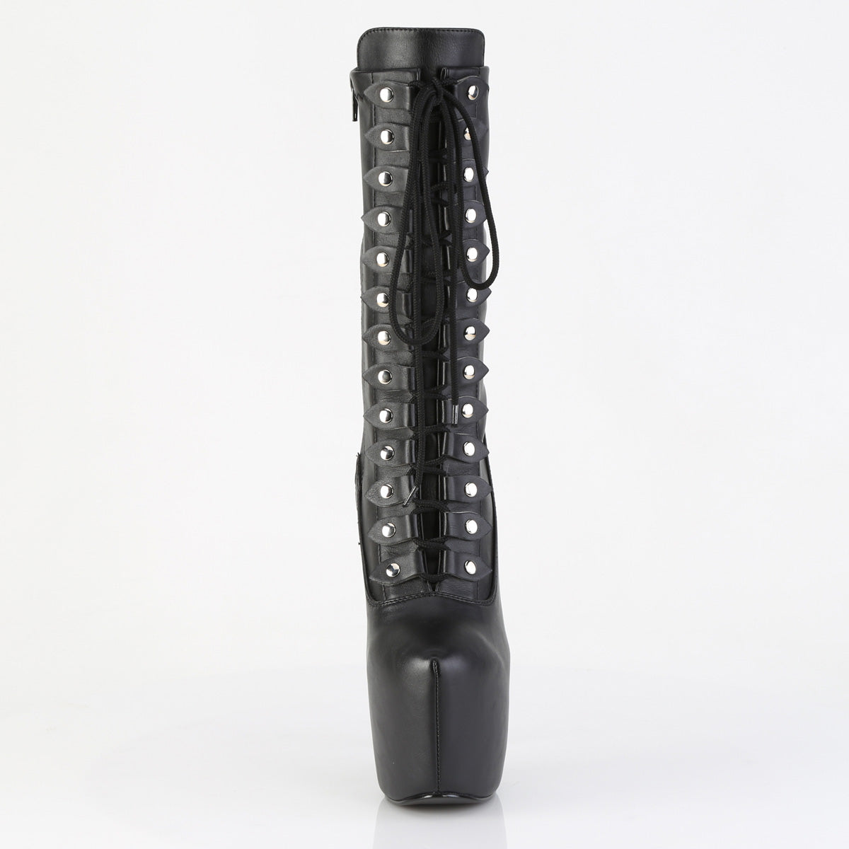 Pleaser Women's Platform Shoes JUBILANT-1048 Blk Str. Faux Leather
