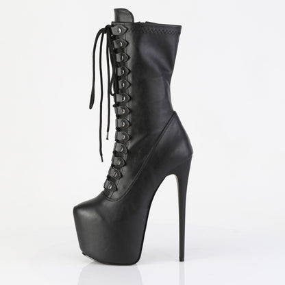 Pleaser Women's Platform Shoes JUBILANT-1048 Blk Str. Faux Leather