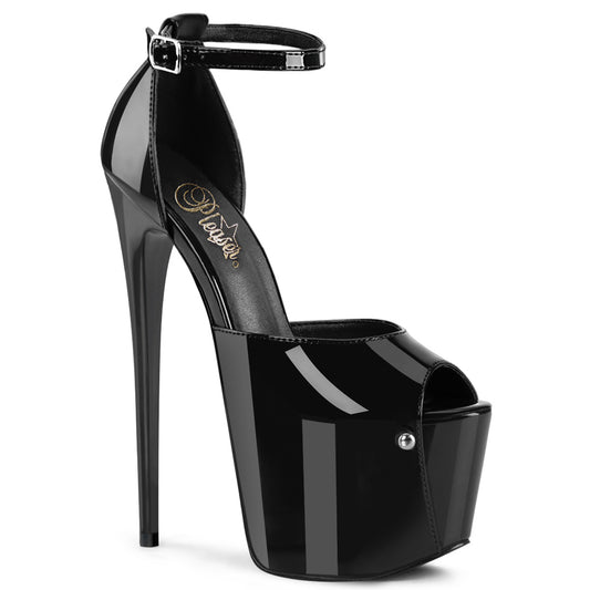 Pleaser Women's Platform Shoes JUBILANT-15 Blk Pat