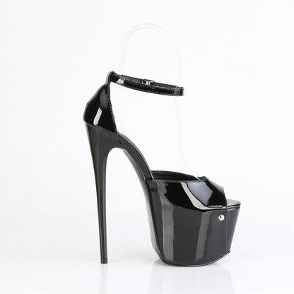 Pleaser Women's Platform Shoes JUBILANT-15 Blk Pat