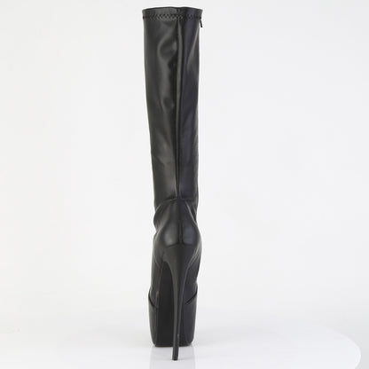 Pleaser Women's Platform Shoes JUBILANT-2000 Blk Str. Faux Leather
