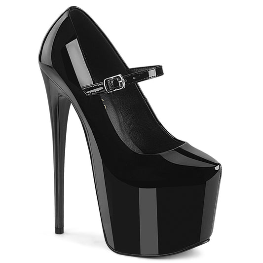 Pleaser Women's Platform Shoes JUBILANT-28 Blk Pat