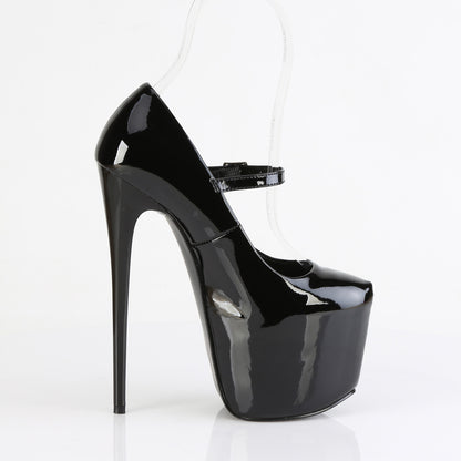 Pleaser Women's Platform Shoes JUBILANT-28 Blk Pat