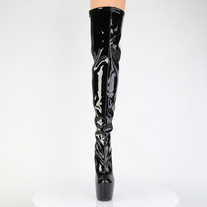 Pleaser Women's Platform Shoes JUBILANT-3000 Blk Str. Pat