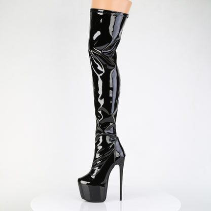 Pleaser Women's Platform Shoes JUBILANT-3000 Blk Str. Pat