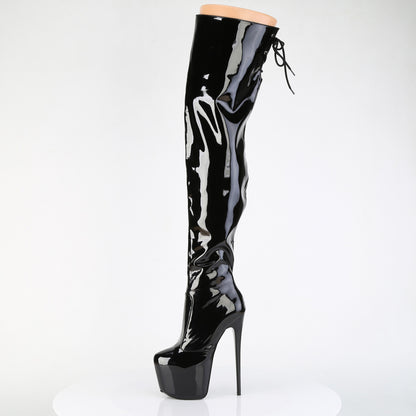 Pleaser Women's Platform Shoes JUBILANT-3007 Blk Str. Pat
