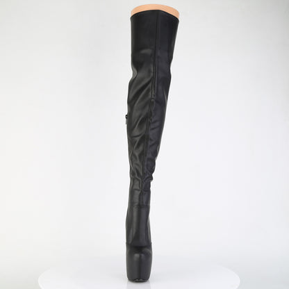 Pleaser Women's Platform Shoes JUBILANT-3007 Blk Str. Faux Leather