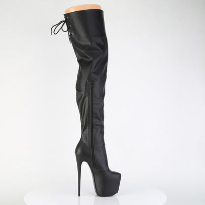 Pleaser Women's Platform Shoes JUBILANT-3007 Blk Str. Faux Leather