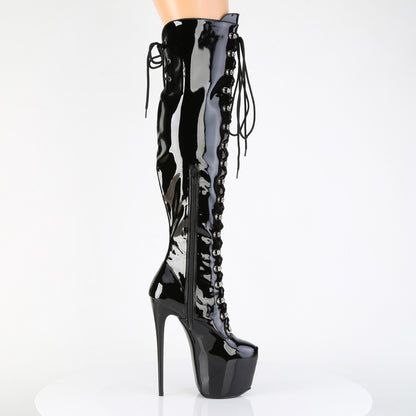 Pleaser Women's Platform Shoes JUBILANT-3012 Blk Str. Pat