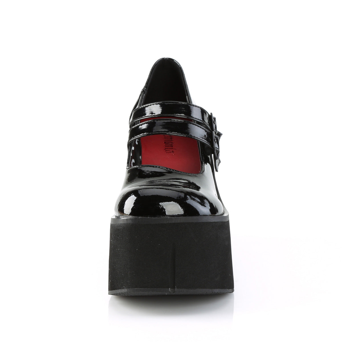 DemoniaCult Frauenpumpen KERA-08 BLK Pat