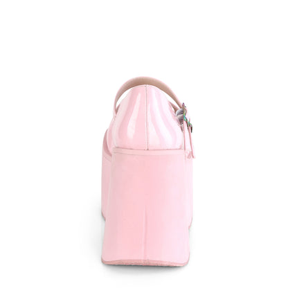 DemoniaCult  Pumps KERA-08 B. Pink Hologramm