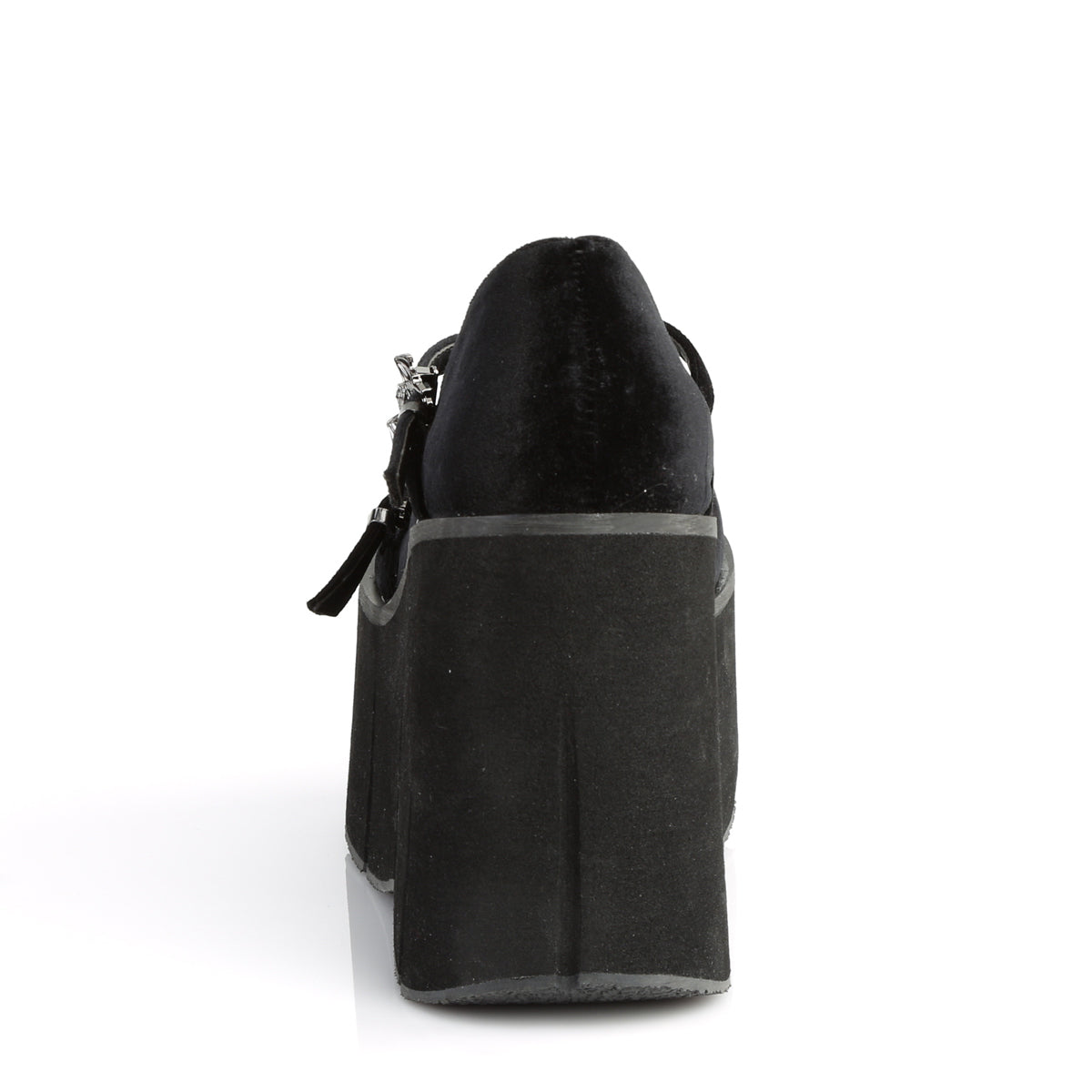 DemoniaCult Frauenpumpen KERA-10 BLK Velvet