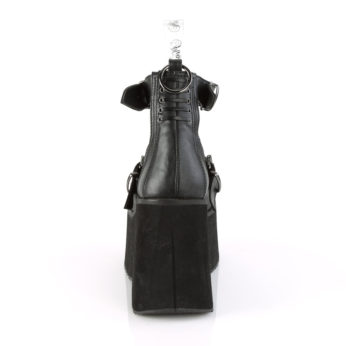 DemoniaCult Frauenpumpen KERA-12 BLK Vegan Leder
